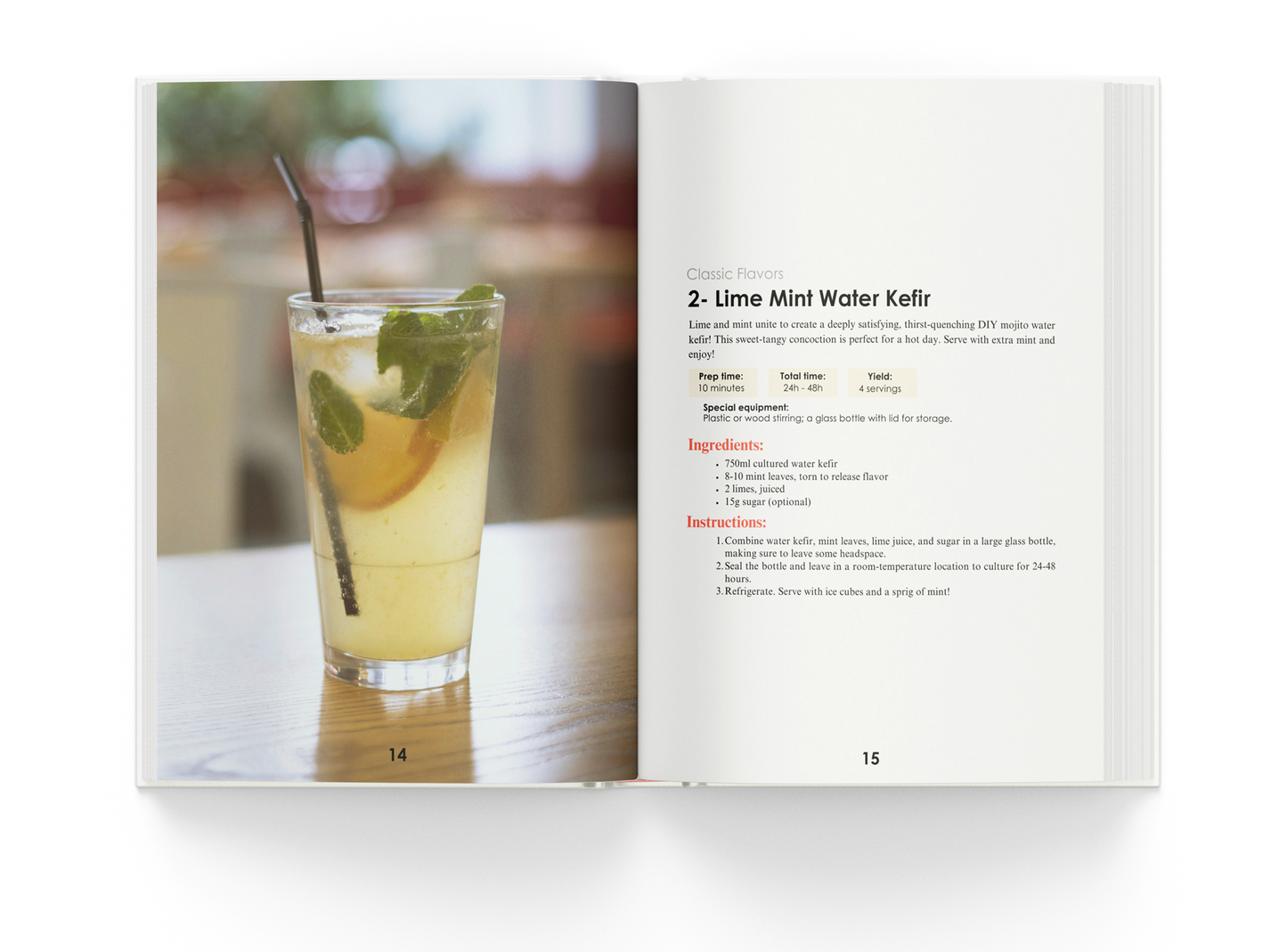Water Kefir Cookbook